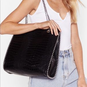 Never Used- Perfect Condition Nasty Gal Bag